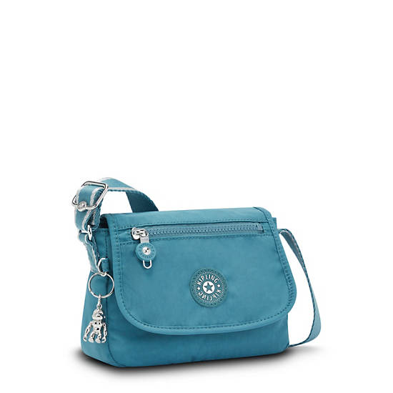 Kipling Sabian Crossbody Mini Çanta Turkuaz | TR 1873VR